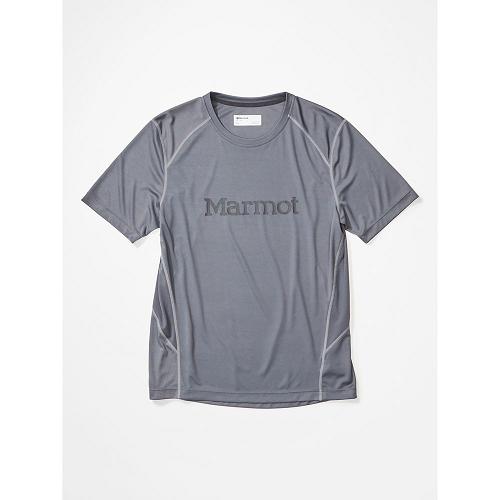 Marmot Windridge Clothes - Mens T-Shirts Grey CA1467305 Canada